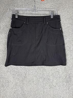 Athleta Bettona Skort Skirt Black S Activewear Tennis Golf Casual Pockets